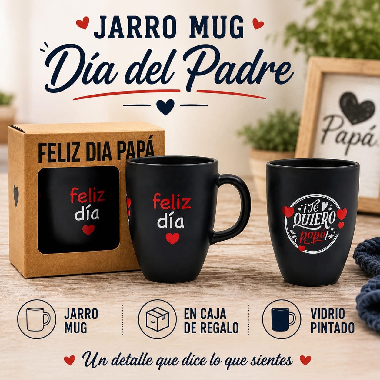 Taza de vidrio mug